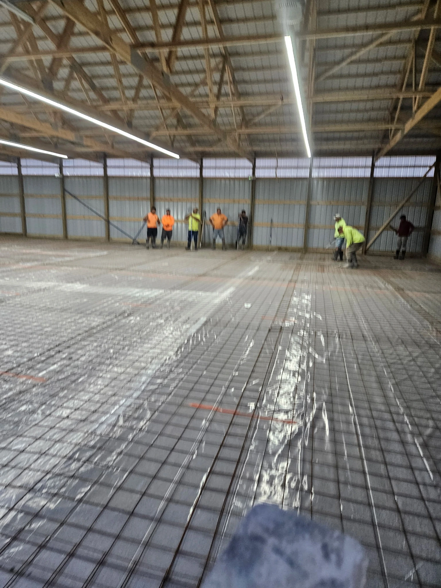 Heated Pole-Barn Floor Prep