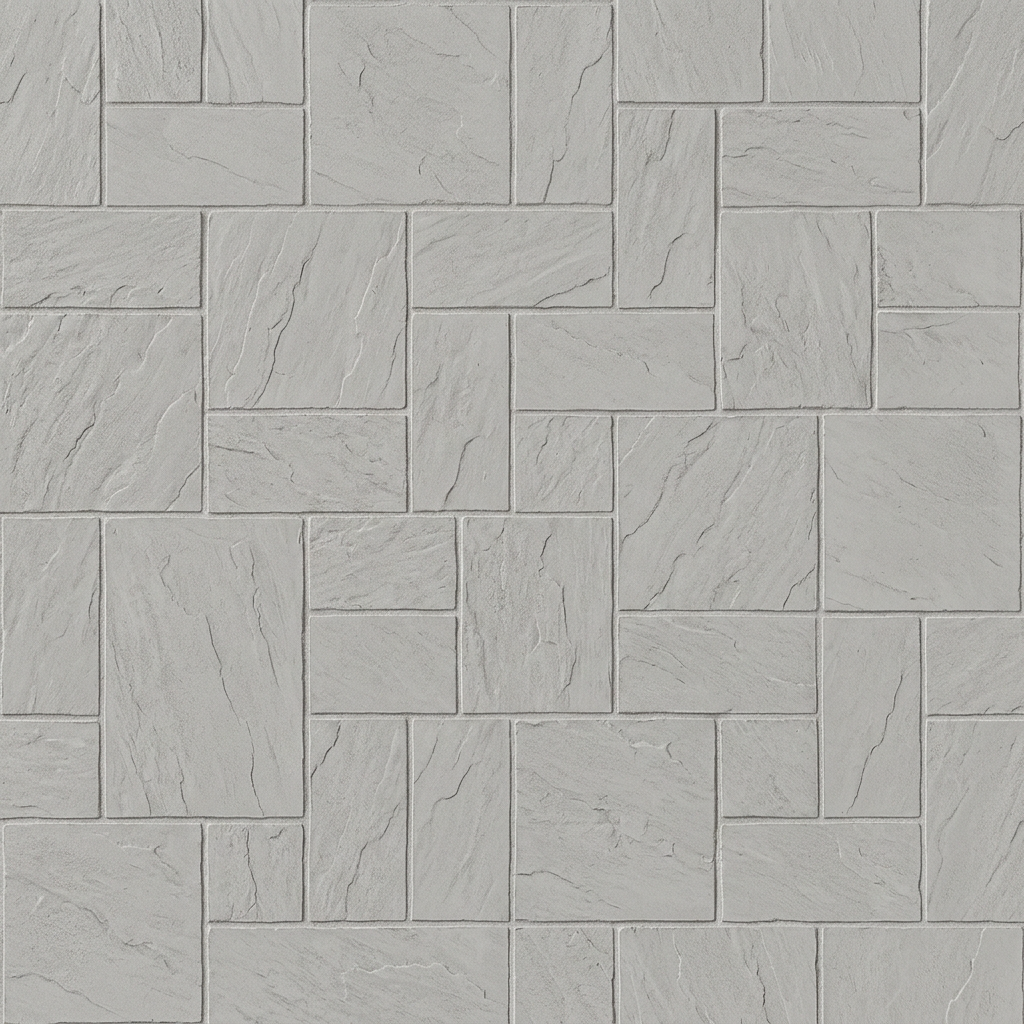 Ashlar Slate stamped concrete
